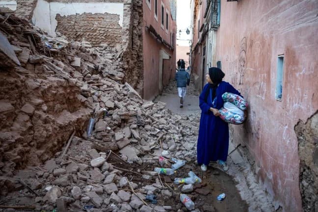 Número de mortos em terremoto sobe para mais de 1.300, diz governo do Marrocos