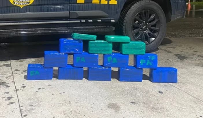 Passageiras de ônibus são presas com carga de cocaína avaliada em R$ 4,5 milhões no RN