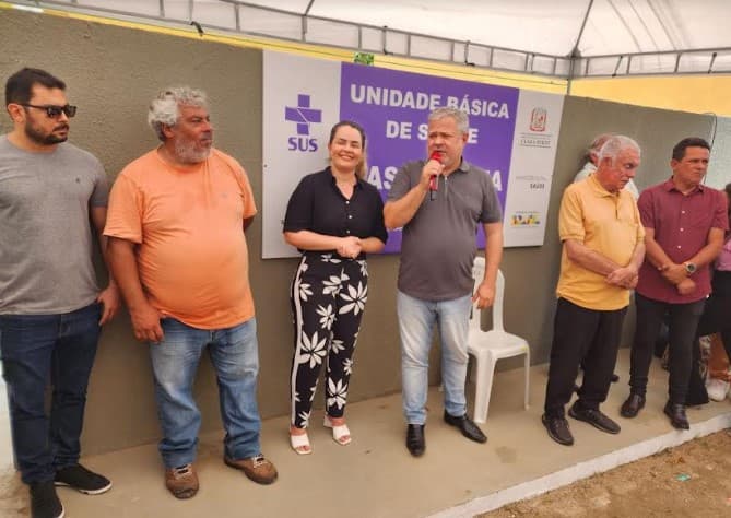 Ceará-Mirim: Massangana ganha UBS e ruas pavimentadas