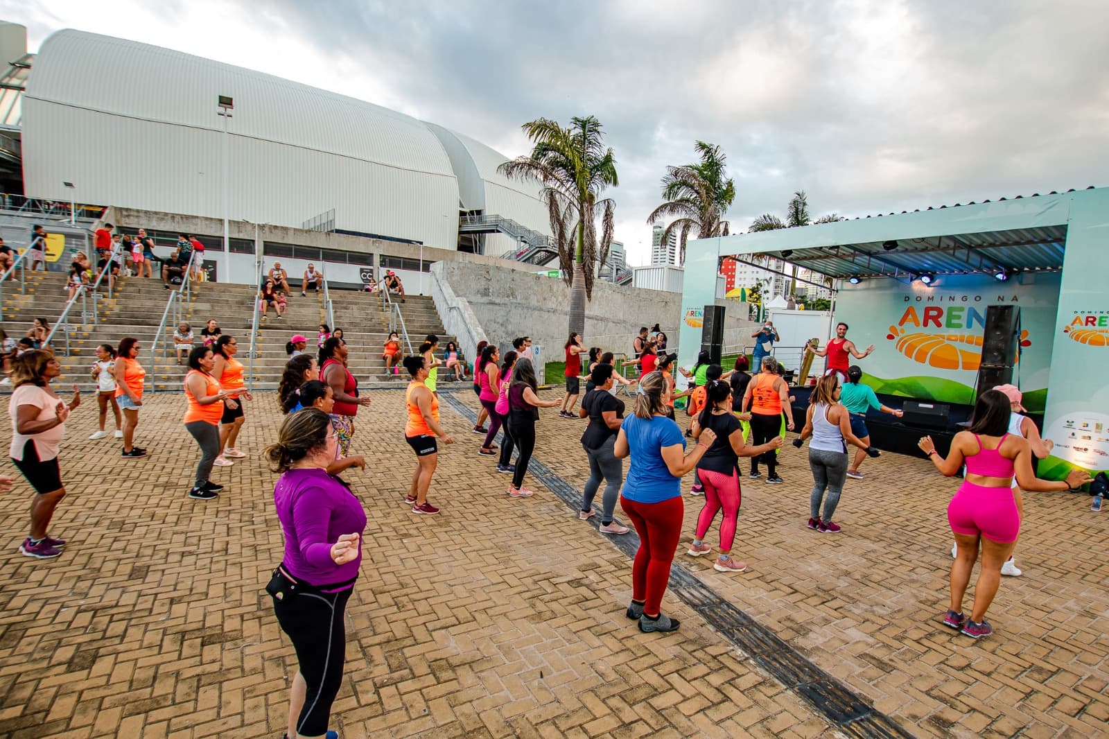 Próximo domingo (05), Arena das Dunas volta com o projeto gratuito Domingo na Arena.