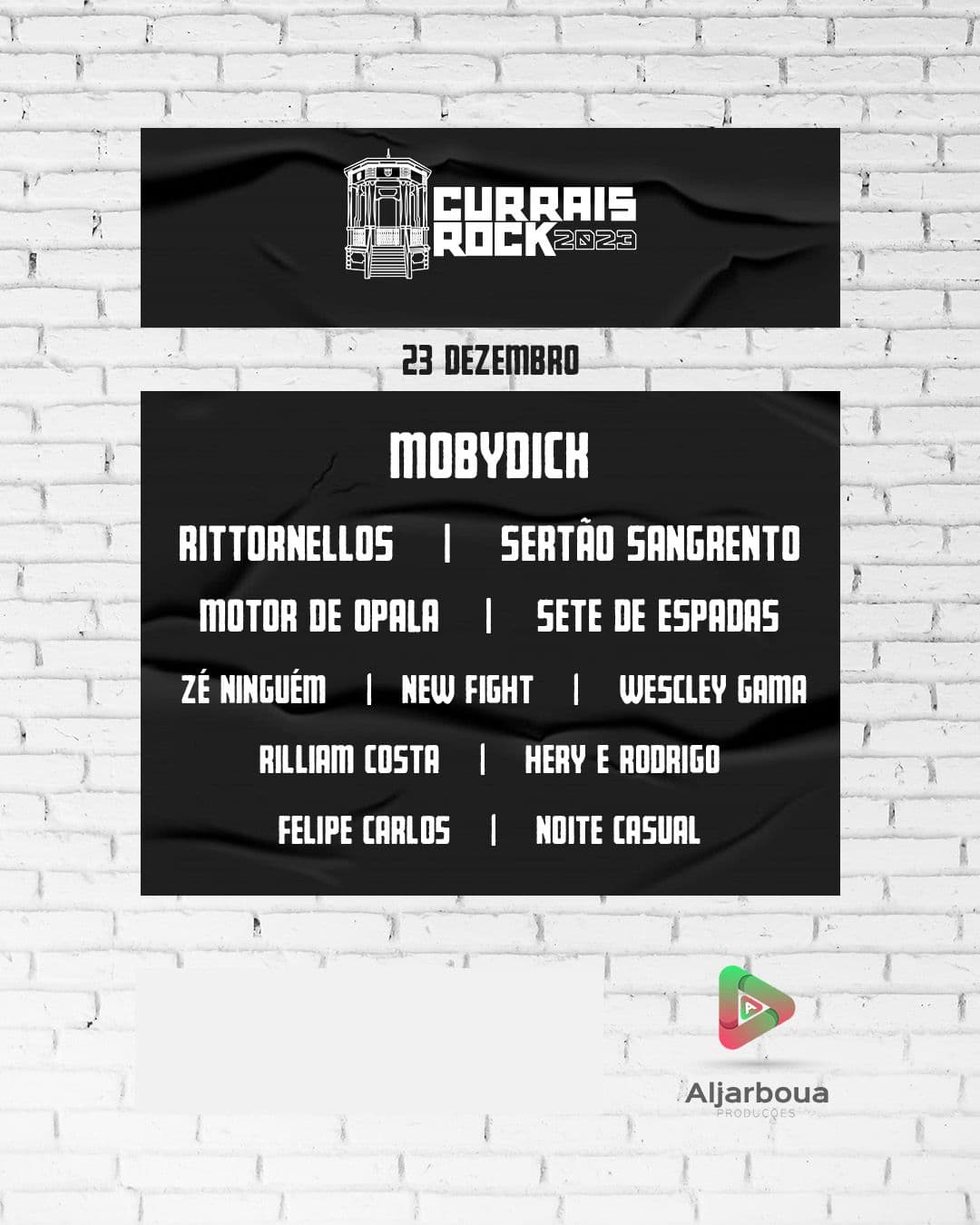 Currais Rock 2023 anuncia programação de shows