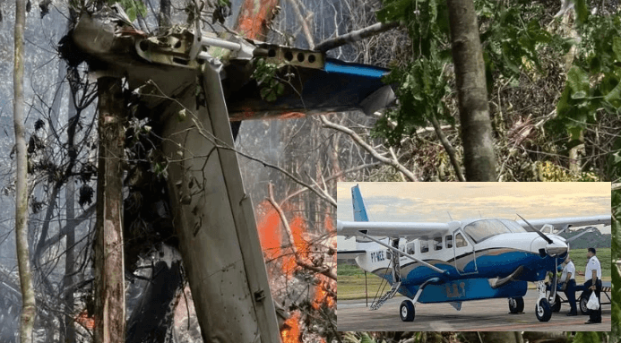 Queda de avião seguida de explosão deixa 12 mortos no Acre; acidente ocorreu logo após aeronave decolar