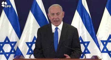 Netanyahu diz que Israel foi levado à guerra por um “inimigo horrendo“: "Sempre soubemos o que o Hamas era, e agora o mundo também sabe"