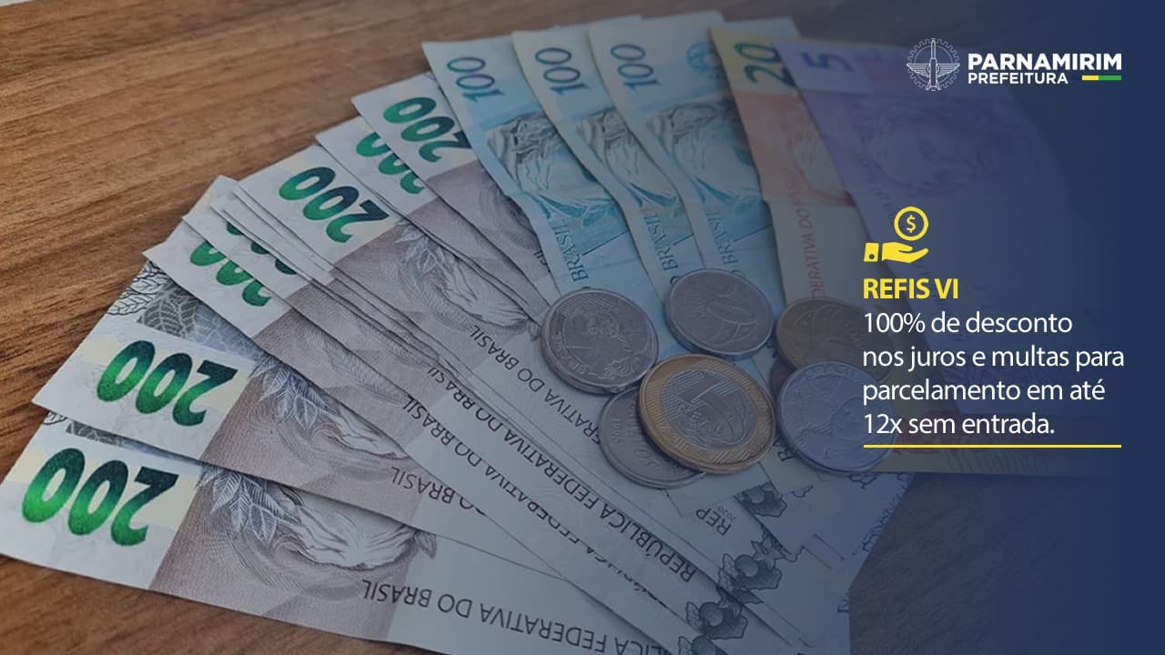 Refis 2023: Prefeitura encaminha projeto para votação na Câmara de Parnamirim