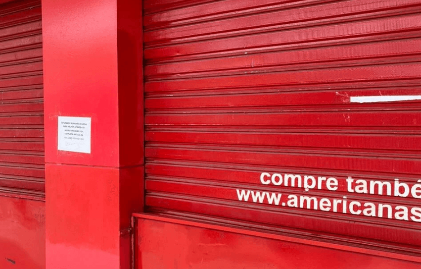 Americanas fecha segunda loja da avenida Rio Branco, em Natal