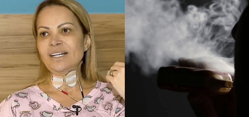 Solange Almeida revela que teve lesões no pulmão e nas cordas vocais por uso de vapes