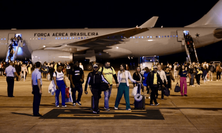 Operação já repatriou 916 brasileiros vindos de Israel