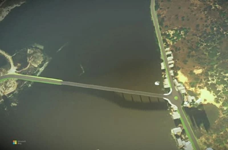 Comunicação de ERALDO " O ingrato” diz que a Obra das Pontes dos Mártires começou