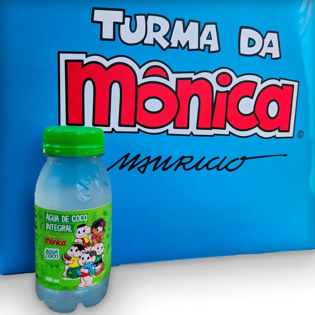 AquaCoco agora também é Turma da Mônica