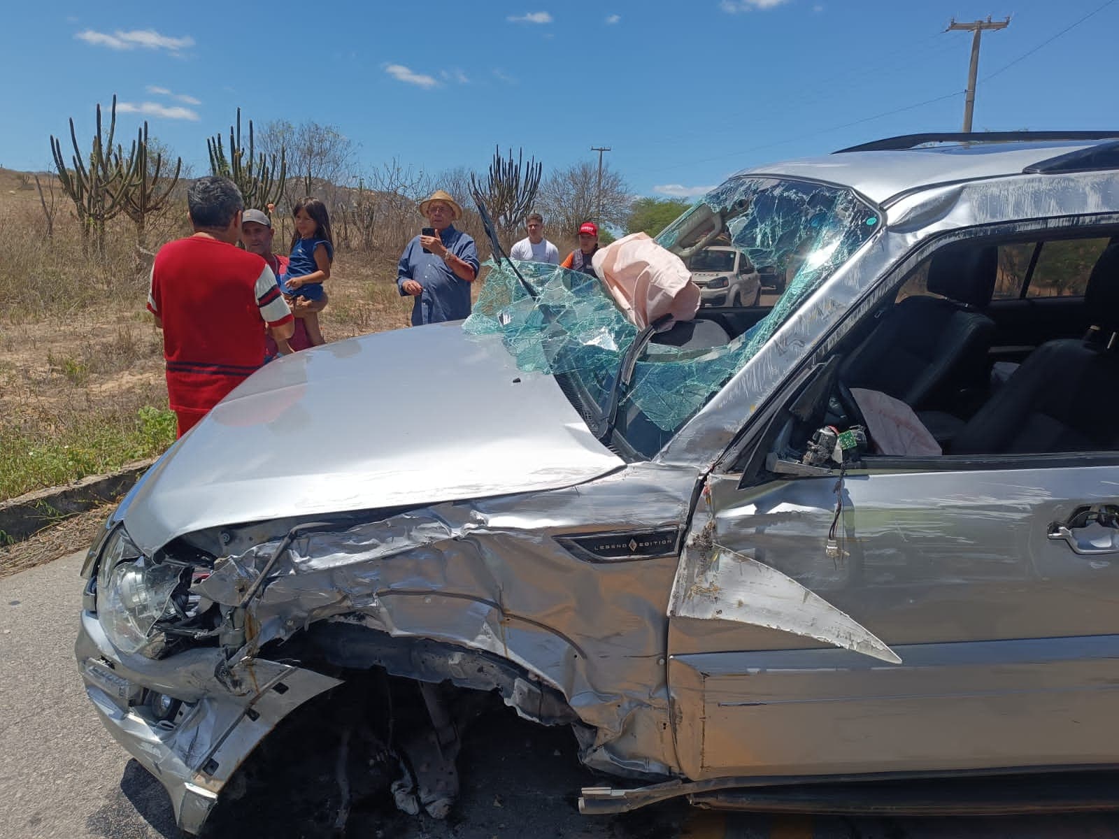[FOTOS] ACIDENTE GRAVE: Empresário Haroldo Azevedo escapa por pouco