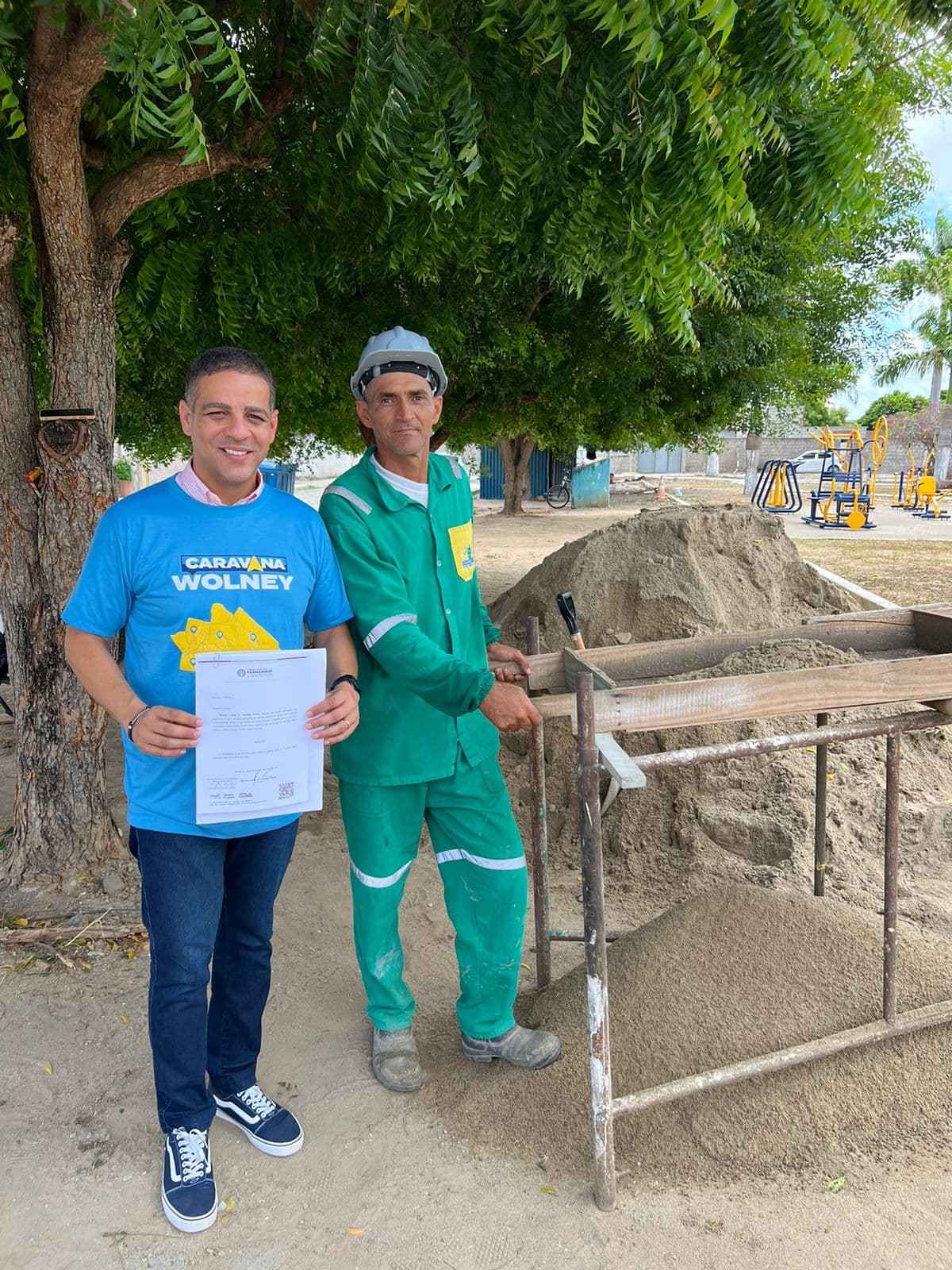 Indicação de Wolney França garante a revitalização da Praça Pública Gastão Mariz, em Nova Esperança