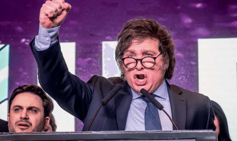 AtlasIntel projeta Milei presidente da Argentina, com 52,5% dos votos