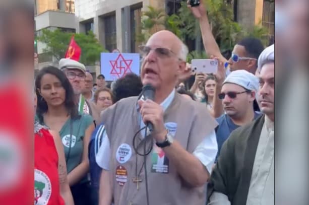 Padre Lancellotti chama Israel de “estado assassino” em manifestação do PT