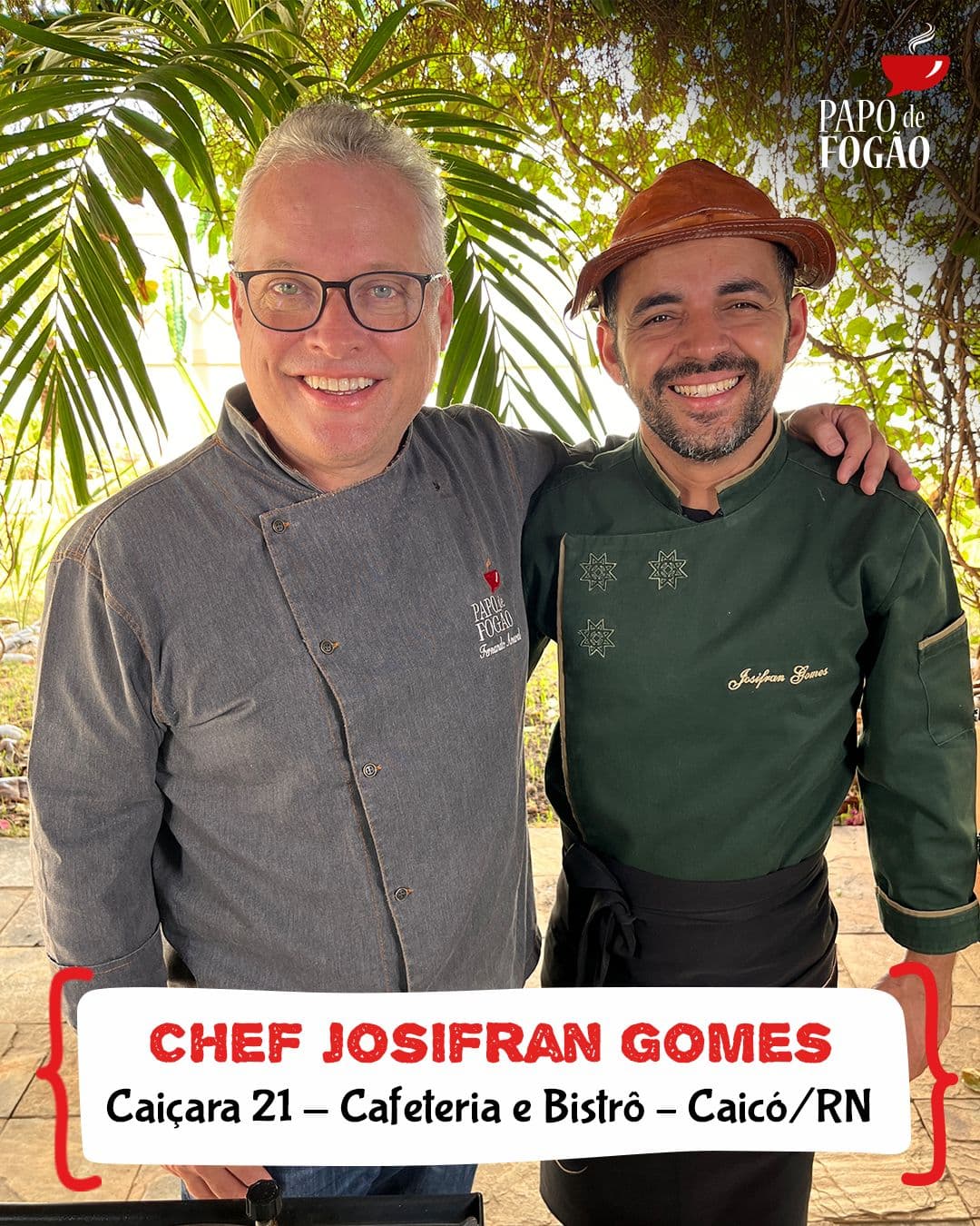 Papo de Fogão Especial de Ano Novo terá uma festa de sabores e três convidados incríveis