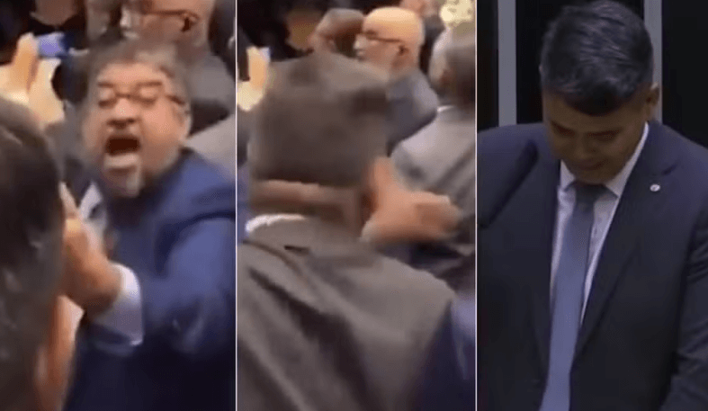 PT quer processo ético disciplinar contra deputado que levou tapa de parlamentar petista