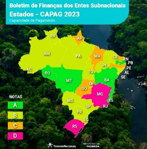 RN tem uma das menores capacidades de pagamento do País, diz Secretaria do Tesouro Nacional; índice mede endividamento, poupança corrente e liquidez