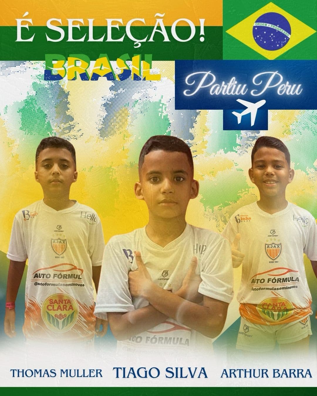 Convocados para Seleção Brasileira de Fut-7 precisam de ajuda para viajar