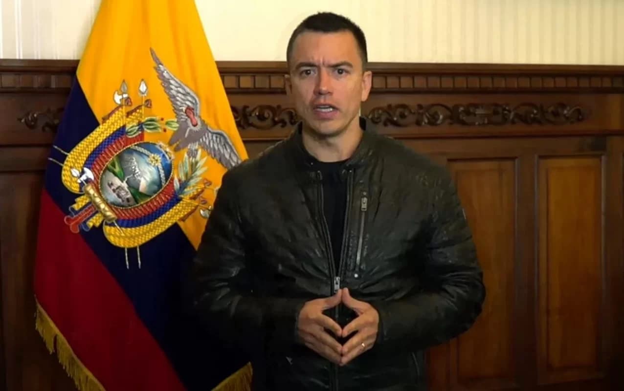 Com caos no Equador, presidente fala em "estado de guerra" e quer deportar presos estrangeiros