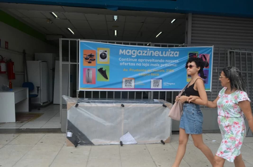 Magazine Luiza encerra atividades de loja da Cidade Alta