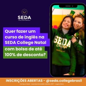 Escola irlandesa chega a Natal e lança programa que oferecerá 90 bolsas de inglês gratuitas
