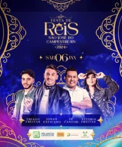 A prefeitura de São José do Campestre realiza Festa de Santos Reis com grandes atrações e gratuita