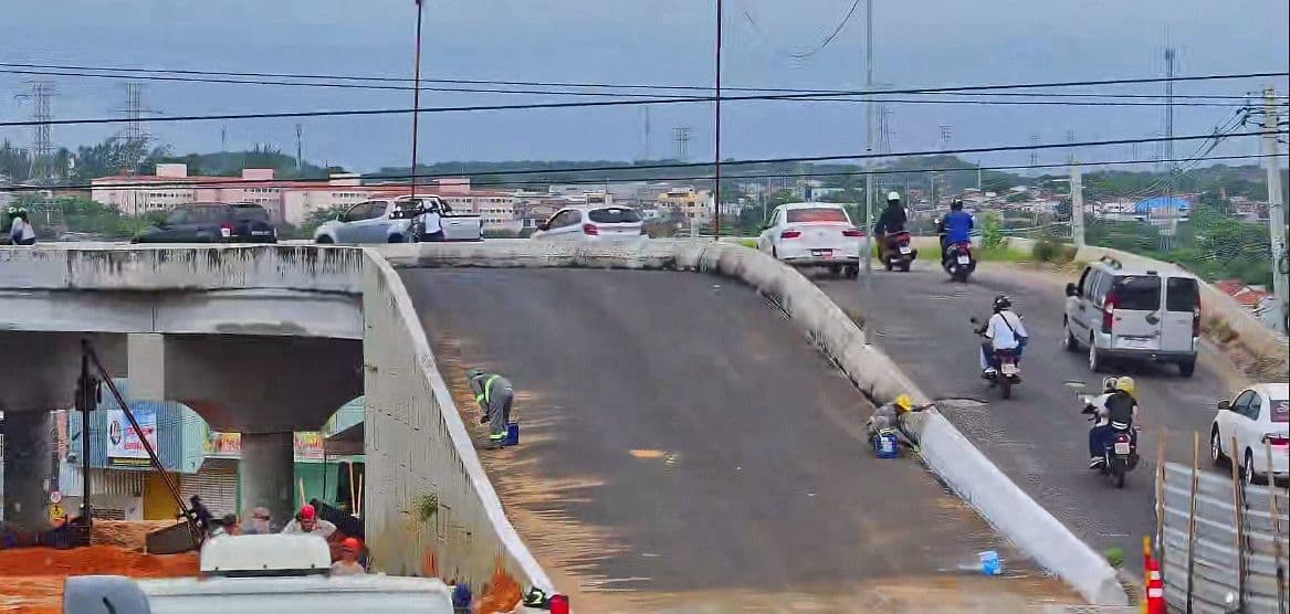 Sem alteração de trajeto, acesso ao viaduto da Urbana será modificado a partir da próxima segunda-feira 15