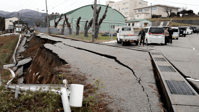 Japão emite alerta de tsunami após terremoto de magnitude 7,4 atingir país