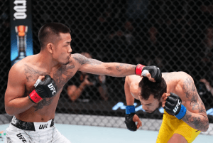Potiguar Felipe Bunes sofre duro nocaute e perde em estreia no UFC Las Vegas 84