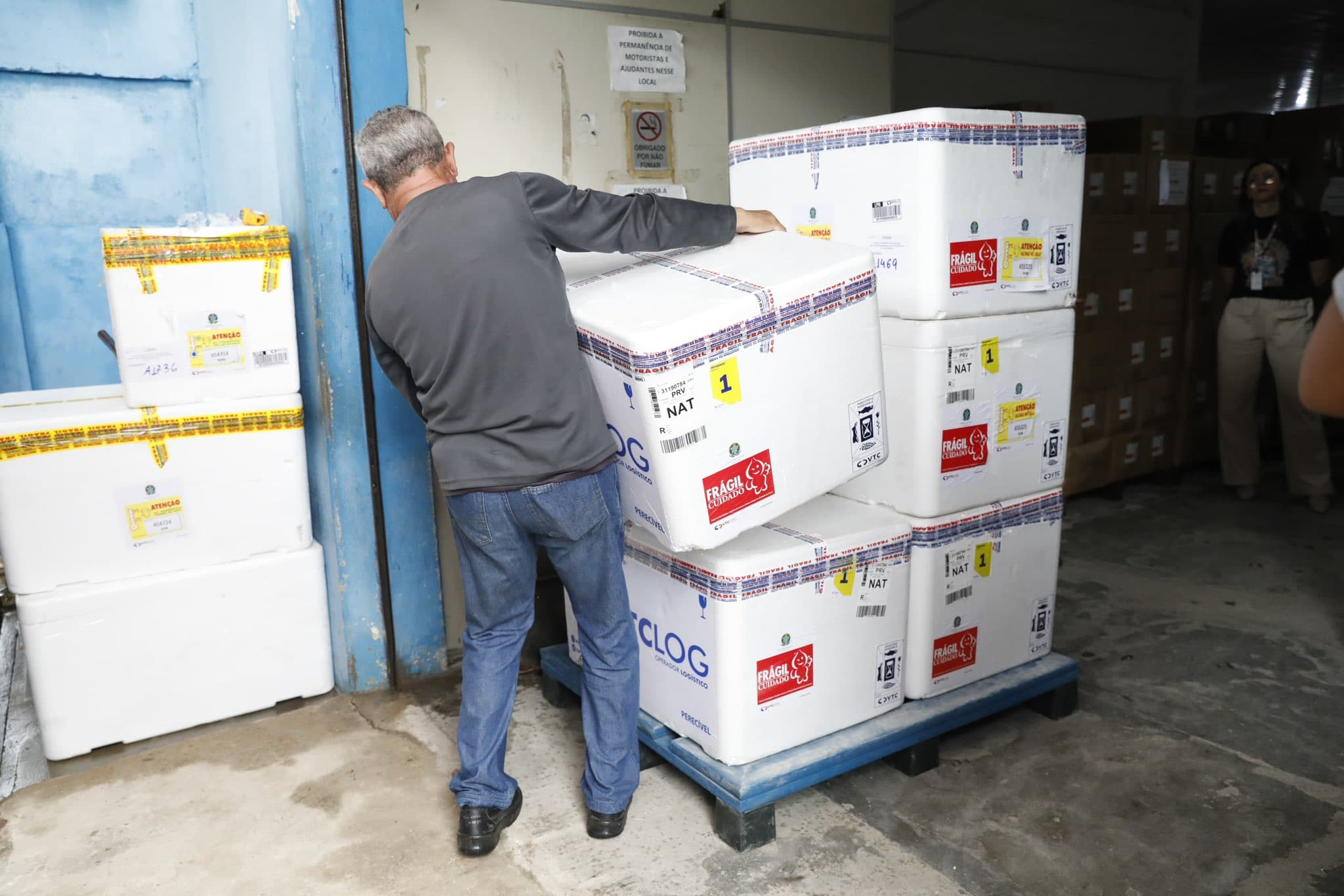 RN inicia distribuição de 29 mil vacinas contra dengue em 19 municípios