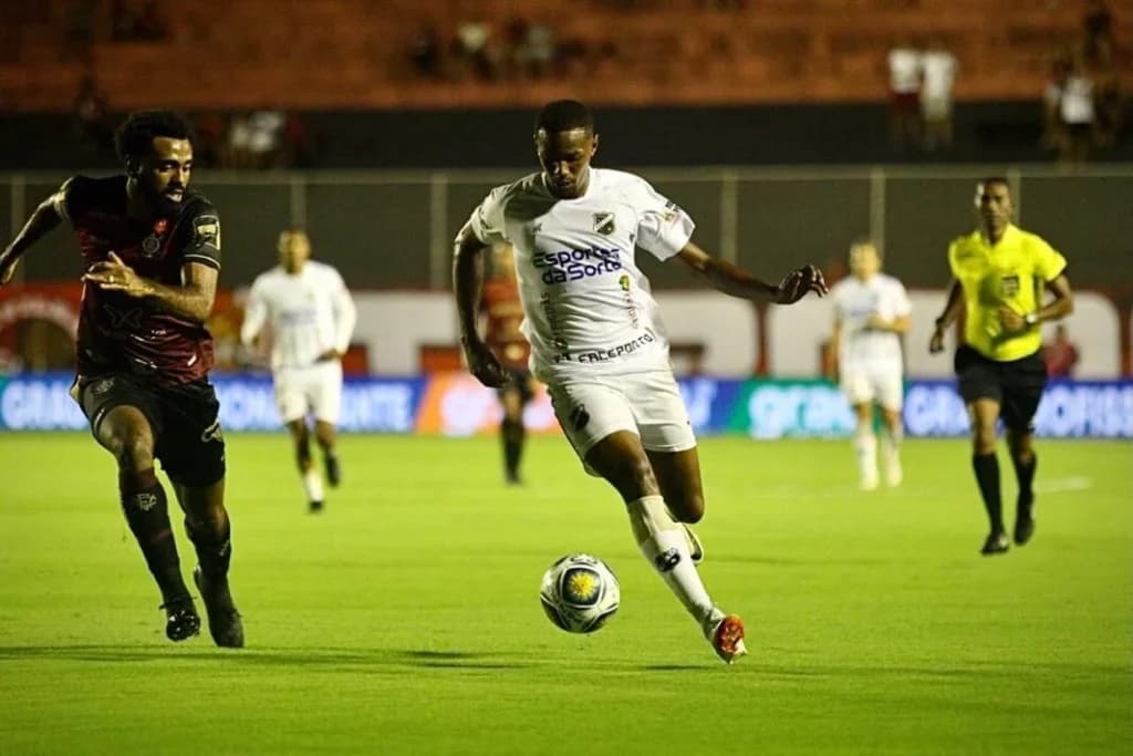 ABC perde por 3 a 1 para o Vitória/BA na Copa do Nordeste