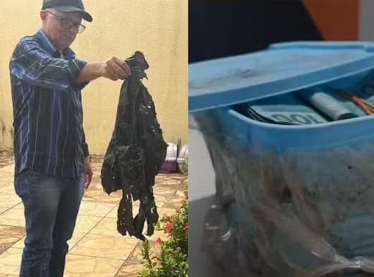 ‘Não importa a quantia, não é meu', diz aposentado que encontrou R$ 60 mil enterrados em jardim e entregou à polícia