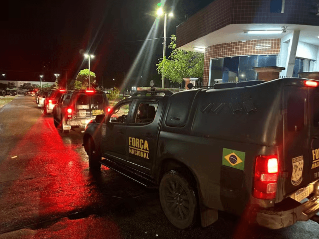 Força Nacional chega a Mossoró para reforçar buscas por fugitivos da penitenciária federal