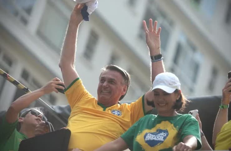 Sem citar STF, Jair Bolsonaro fala em pacificação durante ato em São Paulo