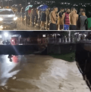 VÍDEO: Festa em Cerro Corá com o transbordamento do Açude Eloy de Souza após 13 anos