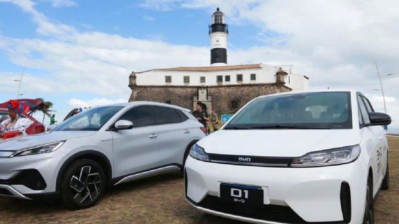 Bateria, pneu e para-brisa: clientes da BYD relatam caos para trocar peças