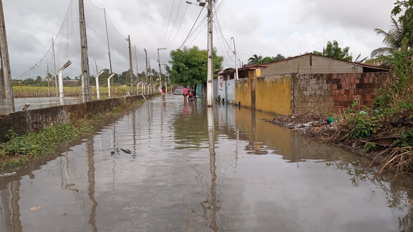Grandes volumes de chuvas leva município de São José de Mipibu a decretar estado de calamidade