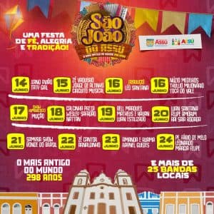 Luan Santana, Bell Marques, Leo Santana, Xand, Nattan e Wesley: confira a programação completa do São João de Assú 2024