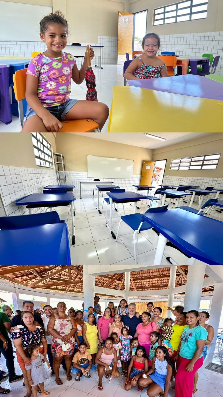 EDUCAÇÃO: Prefeito Júlio César inaugura mais uma escola em Ceará-Mirim