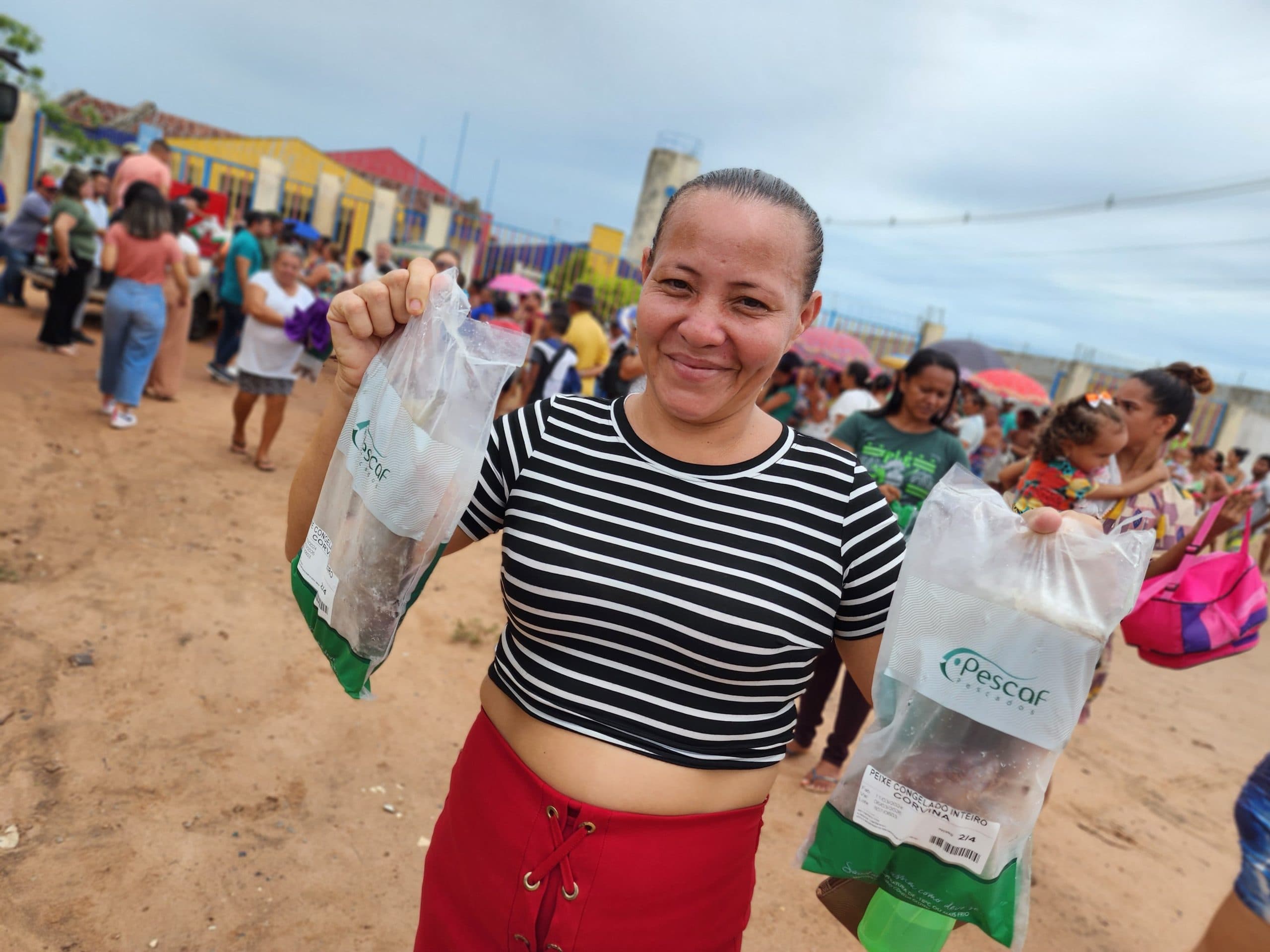 Prefeitura de Ceará-Mirim inicia distribuição de mais 10 toneladas de pescado para a Semana Santa
