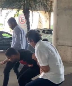 VÍDEO: Mineiro parte para agressão a cidadão que questionava Gleise Hoffmann e diz que “facista ele quebra no pau”