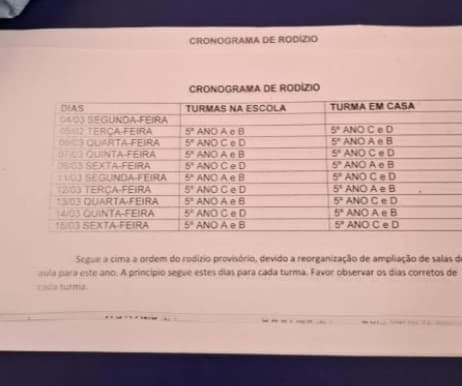 [VÍDEO] Pais de alunos revoltados com rodízio de aulas implantado pela gestão de ERALDO O Ingrato