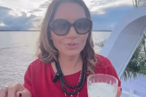 Janja vira alvo da oposição após vídeo em barco no Pará