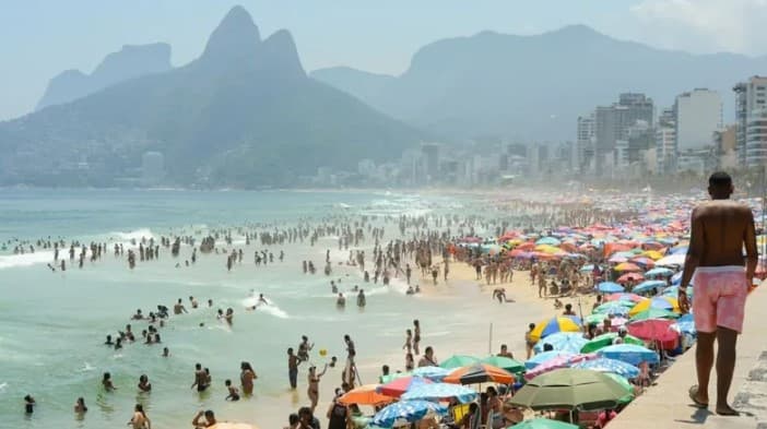 Rio de Janeiro registra 62,3ºC de sensação térmica e bate novo recorde