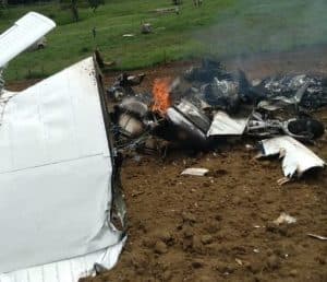 Piloto morre após queda de avião em São Sebastião do Passé, no interior da Bahia