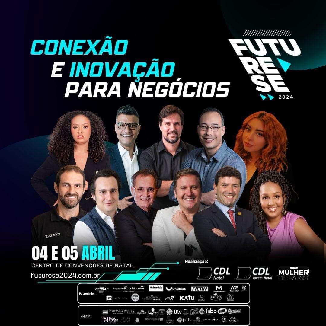 Future-se 2024 reúne os maiores especialistas em tecnologia, inovação, marketing, economia e transformação digital
