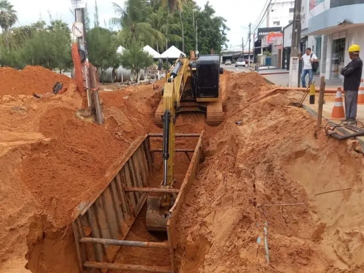 Obra de drenagem para acabar com alagamento perto de lagoa da Av. Ayrton Senna deve ficar pronta em 2025
