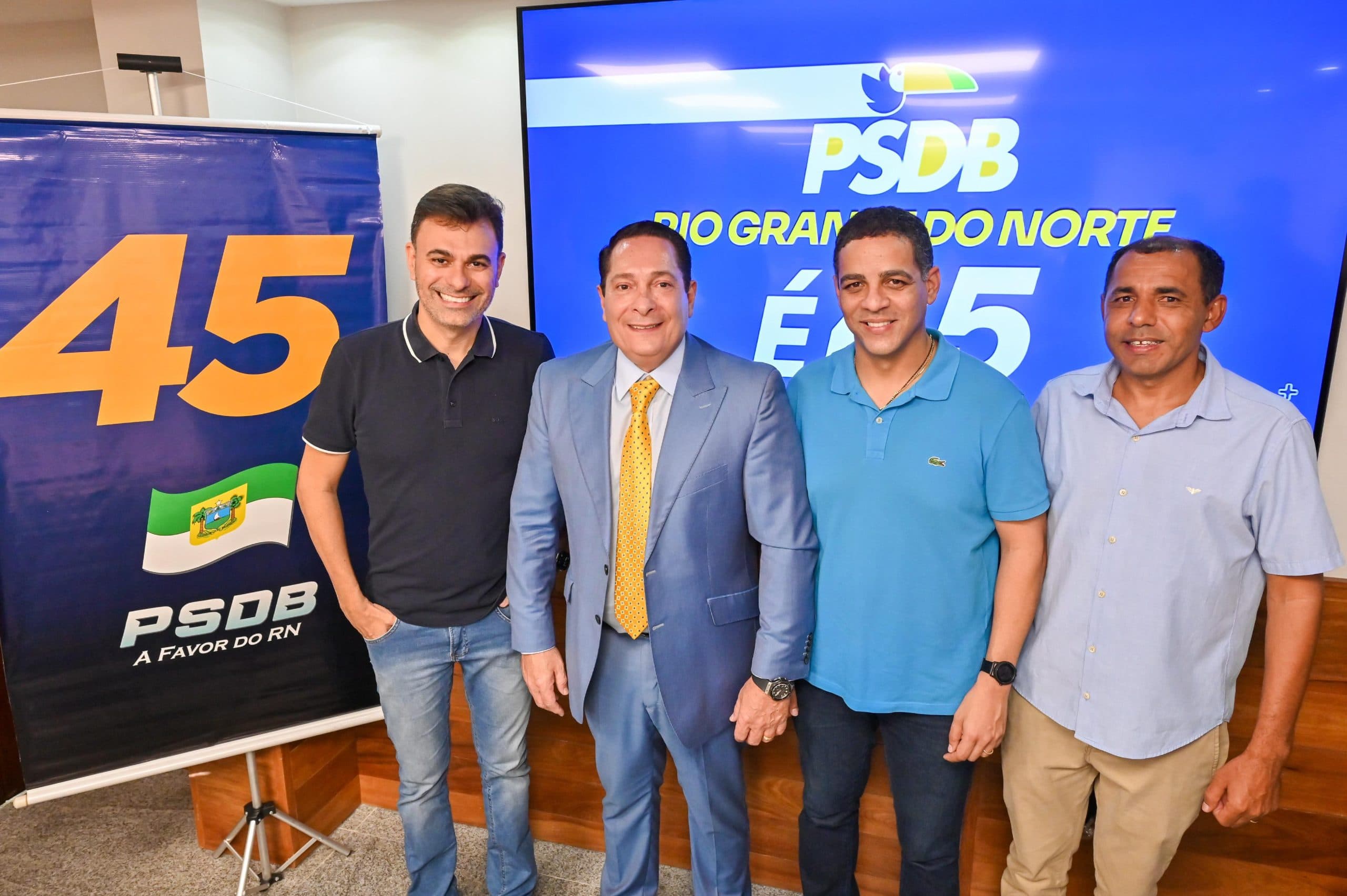 Wolney França, Presidente da Câmara Municipal de Parnamirim e Presidente da FECAM/ RN se filia ao PSDB/Parnamirim.
