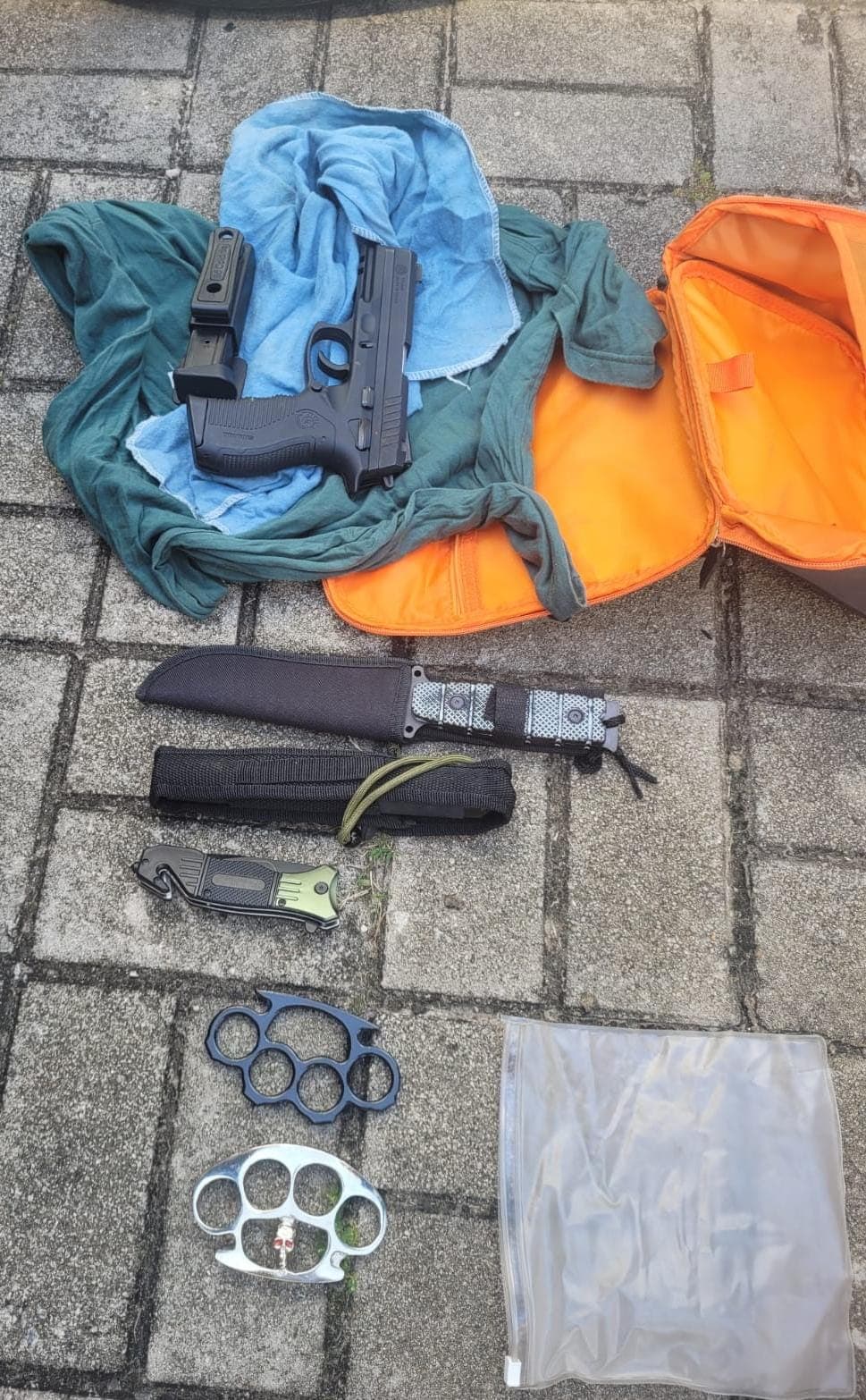 Preso pelo assassinato de psicóloga em Assu portava faca, pistola e socos ingleses