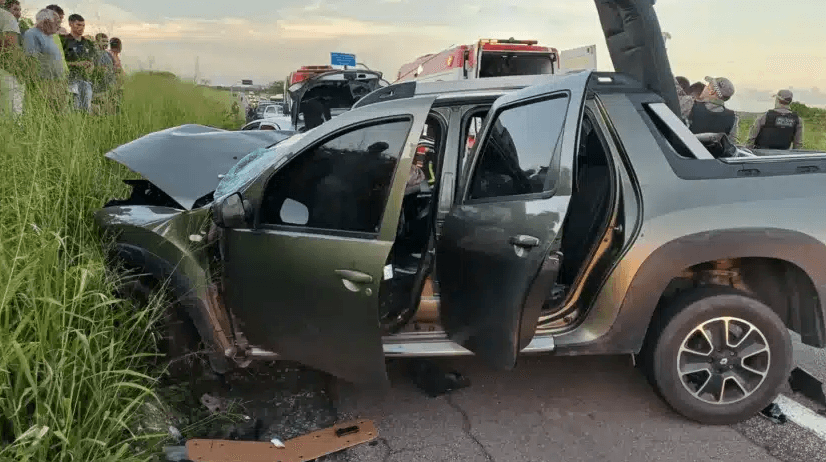 Duas pessoas morrem em grave acidente na BR-226, o interior do RN