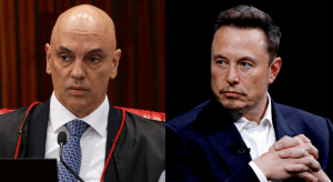 Musk x Moraes: 68% das menções nas redes foram críticas ao STF, diz Quaest; 32% criticam dono do X